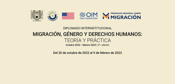 Diplomado Interinstitucional Migración, Género y Derechos Humanos